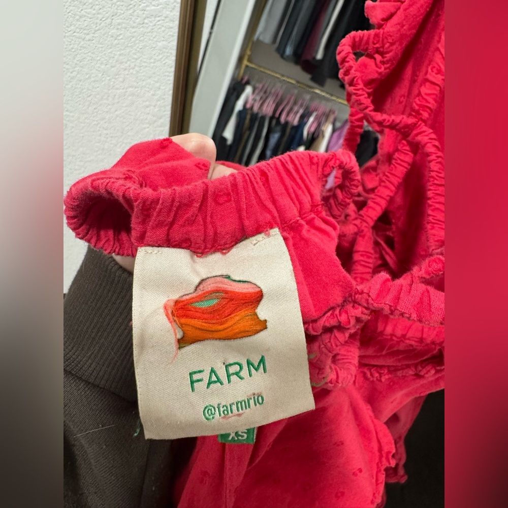 SOLD ITEM Farm Rio Red Heart Maxi Dress - Picture 4 of 5